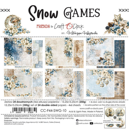 Craft o`clock - Snow Games 6x6"