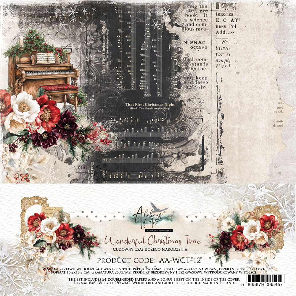 AlchemyOf Art - Wonderful Christmas Time 6x6"