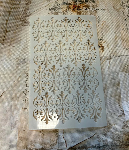 Alchemy of Art – Stensil Vintage Ornament 12x19 cm