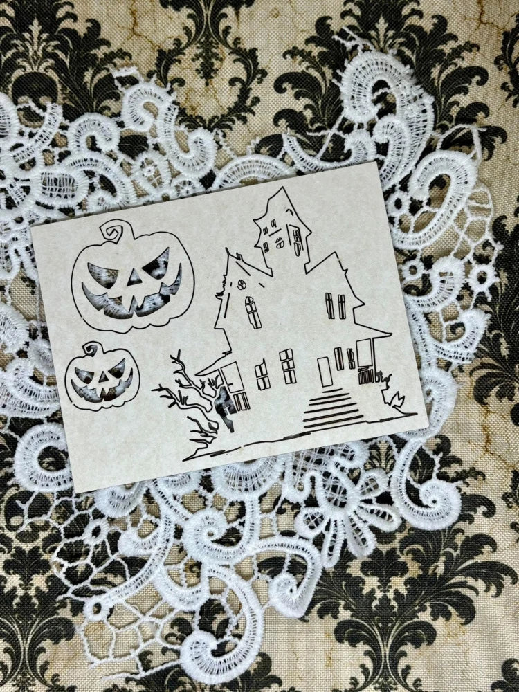 AlchemyOfArt - Chipboard - Spøkkelsehus