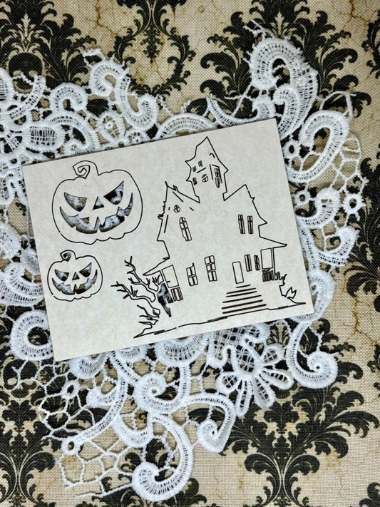 AlchemyOfArt - Chipboard - Spøkkelsehus
