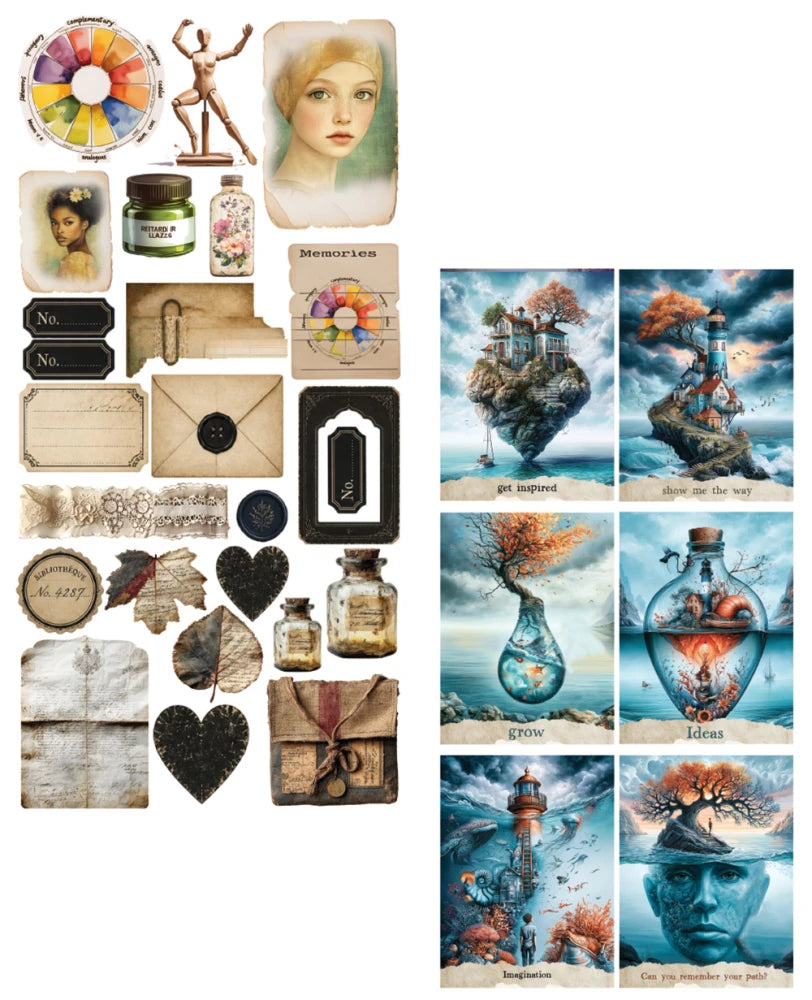 AlchemyOfArt- ART 2- klippeblokk journal
