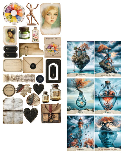 AlchemyOfArt- ART 2- klippeblokk journal