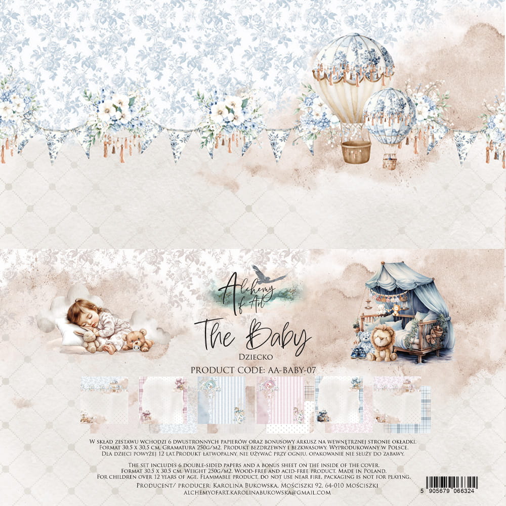 AlchemyOfArt - The Baby - 12x12"