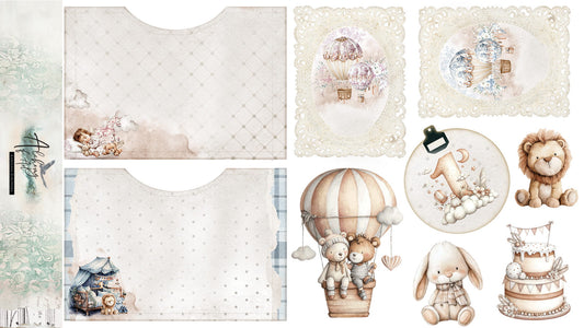 AlchemyOfArt - The Baby - støff 21x31cm