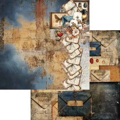 AlchemyOfArt - Behind close door 8x8"