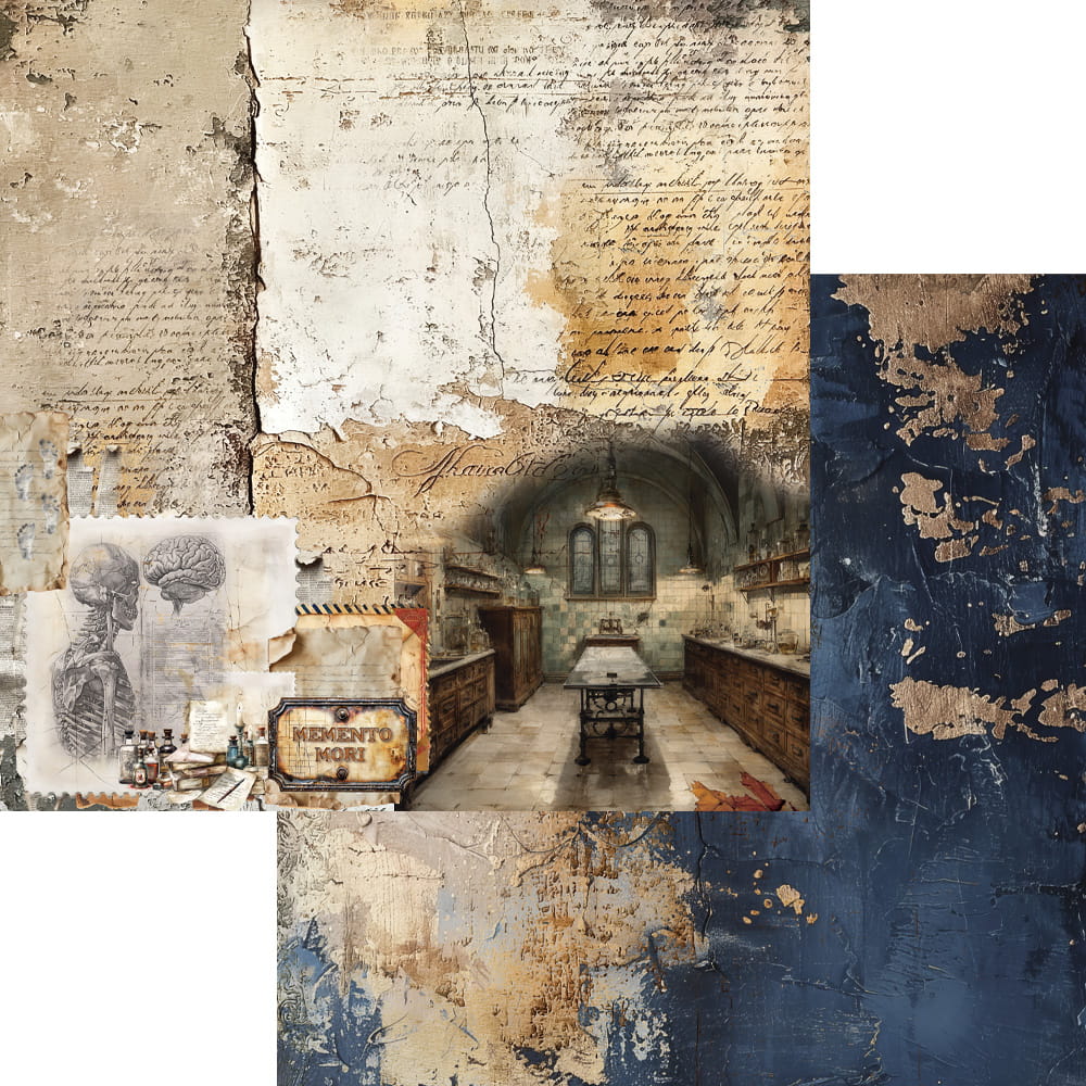 AlchemyOfArt - Behind close door 8x8"