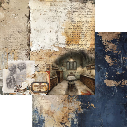 AlchemyOfArt - Behind close door 8x8"