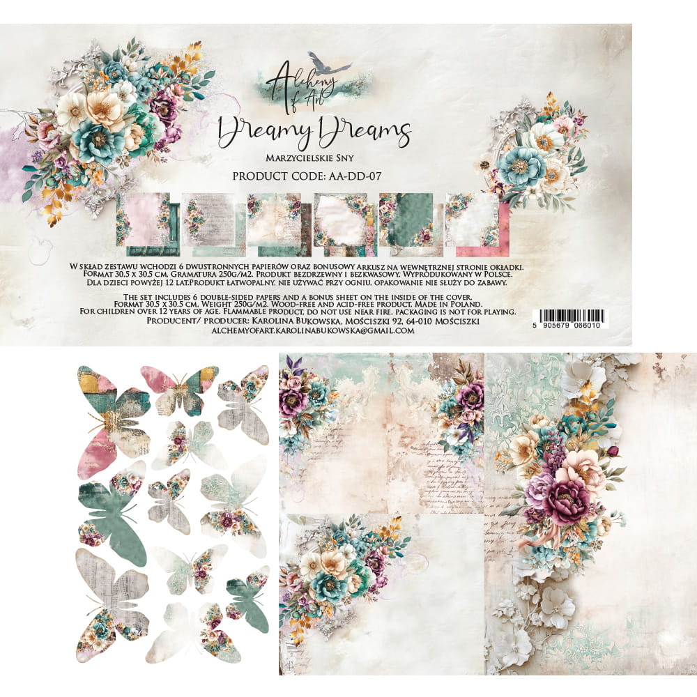 AlchemyOfArt -  Dreamy Dreams 8x8"