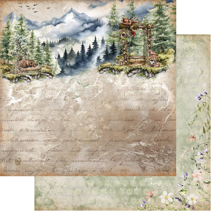 AlchemyOfArt - Friends of the forest 12x12"