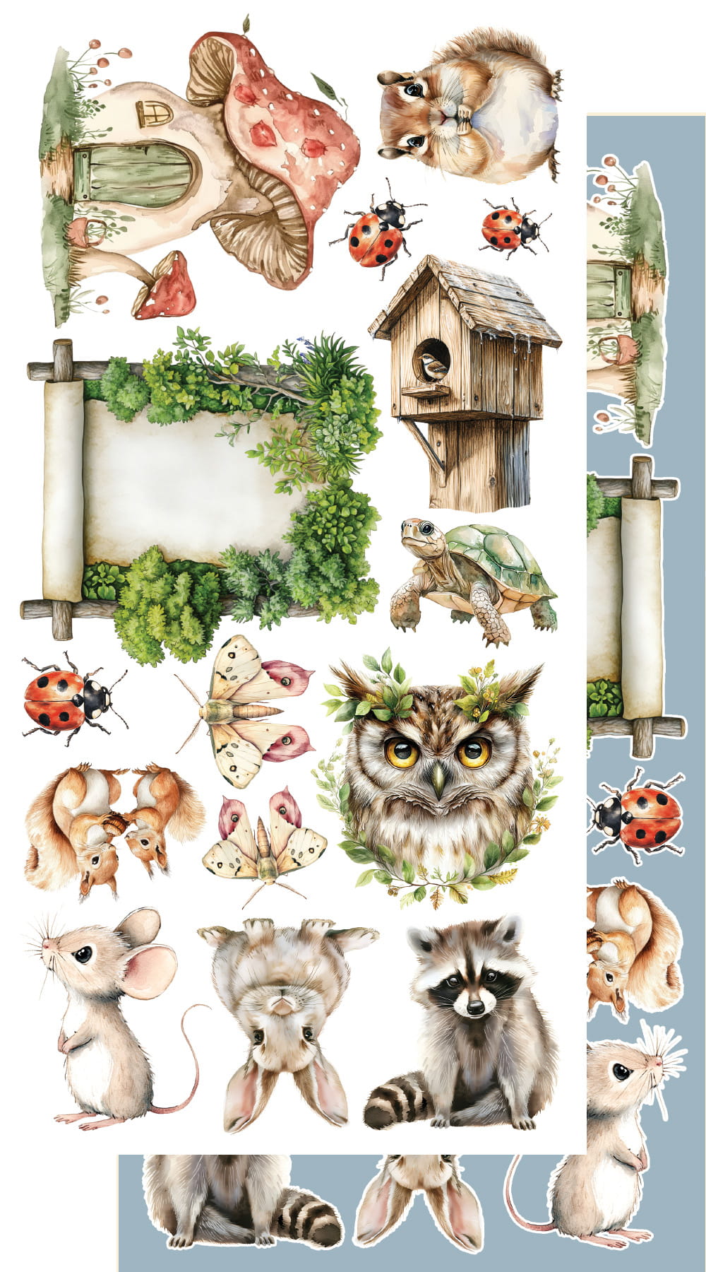 Alchemyofart - Friends of the forest - klippeblokk