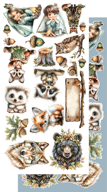 Alchemyofart - Friends of the forest - klippeblokk