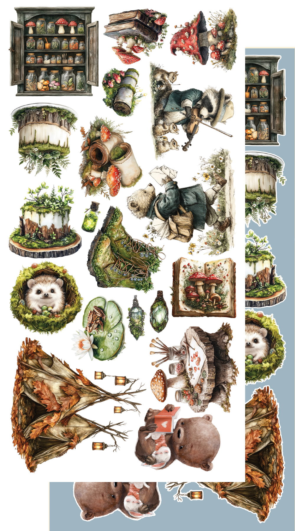 Alchemyofart - Friends of the forest - klippeblokk