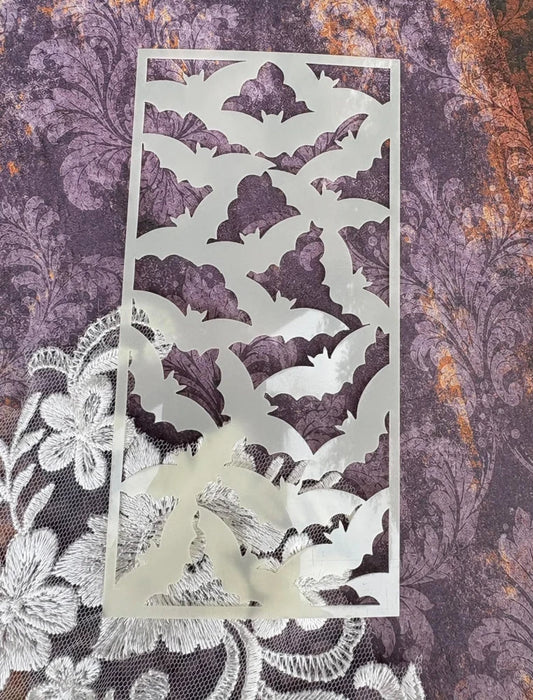 AlchemyOfArt - Halloween-stencil – flaggermus