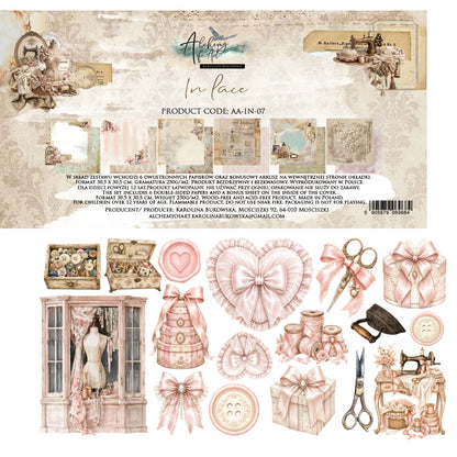 Alchemy of Art – In Lace – Papirblokk 12x12"