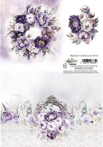 AlchemyOfArt - Rispapir In purple color 01