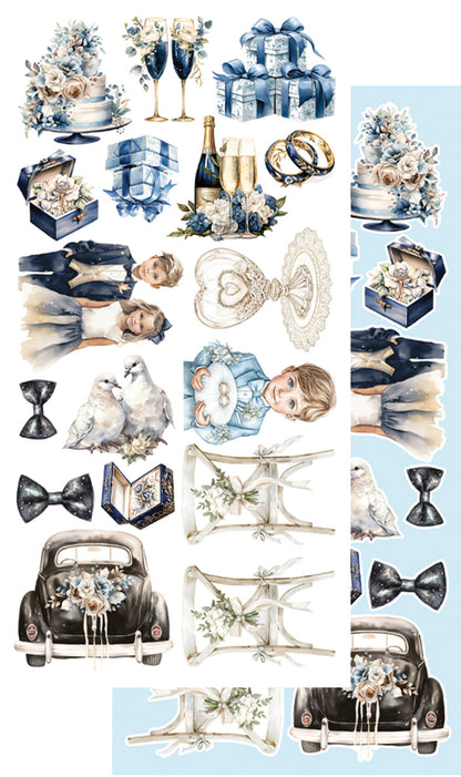 AlchemyOfArt - In shades of blue - klippeblokk