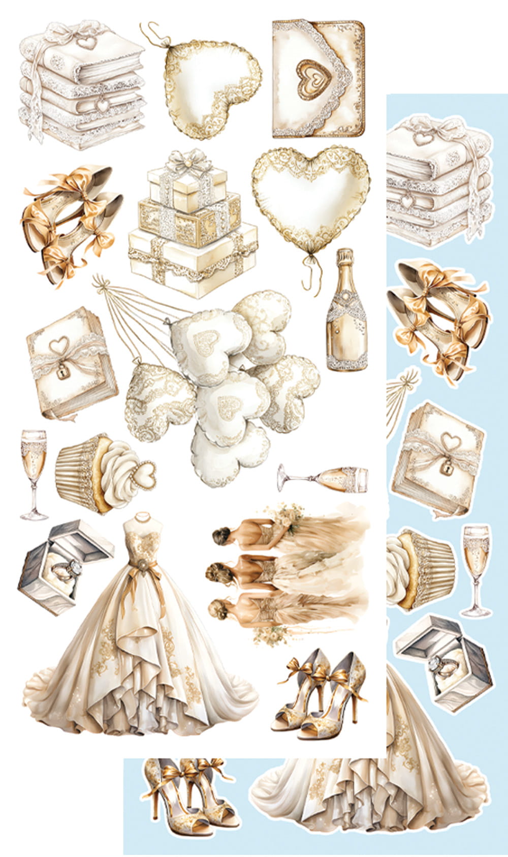 AlchemyOfArt - In shades of blue - klippeblokk