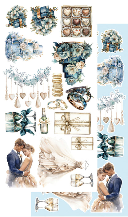 AlchemyOfArt - In shades of blue - klippeblokk