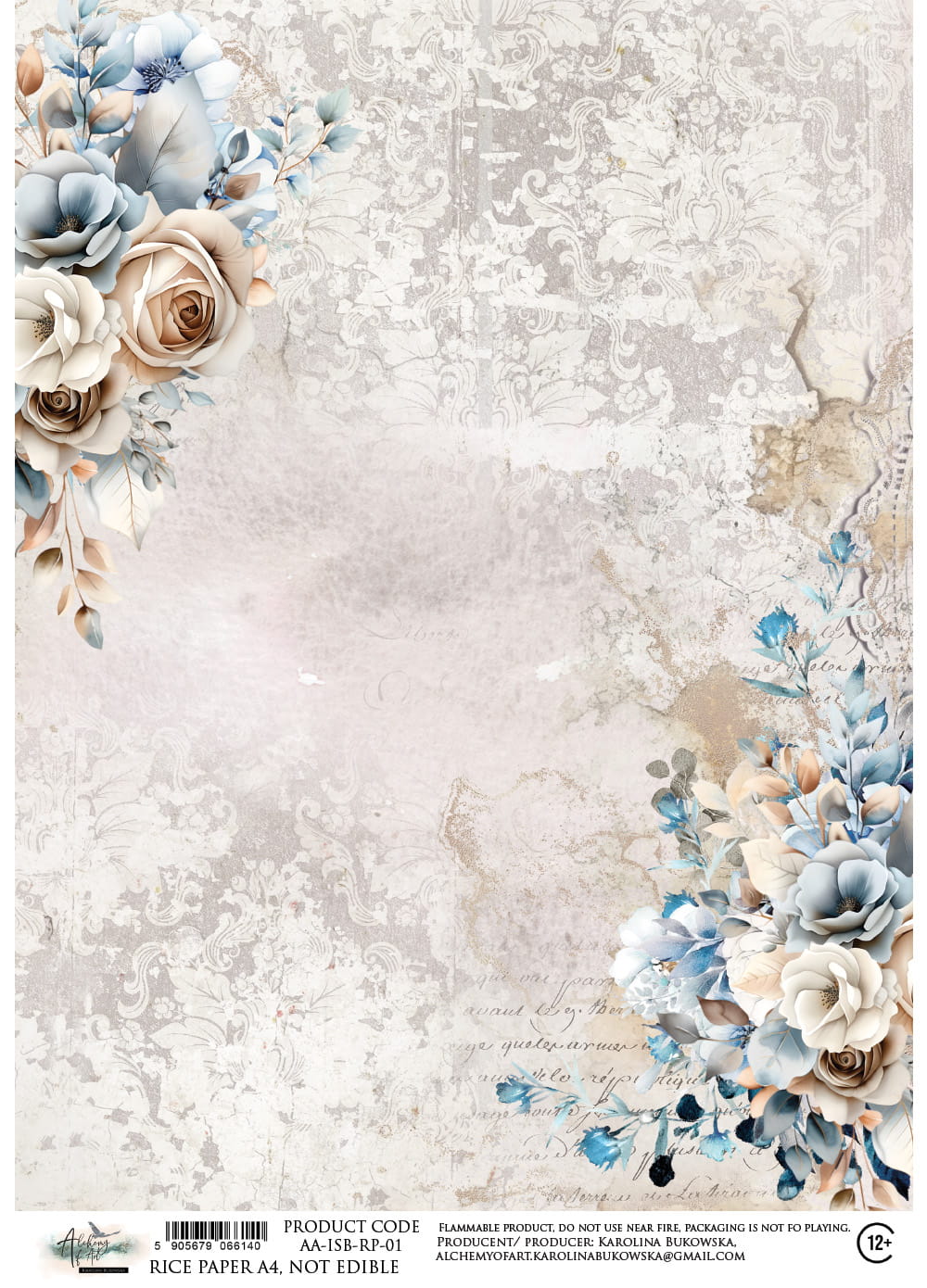 AlchemyOfArt - In shades of blue - rispapir 01