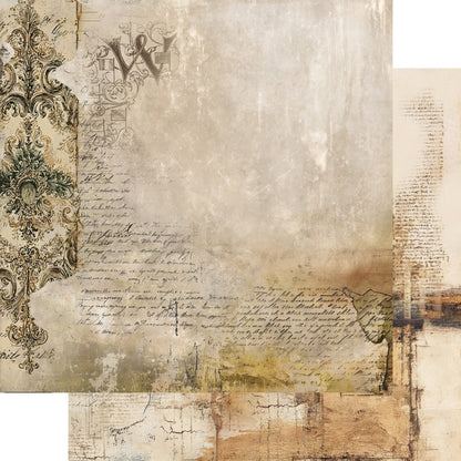 AlchemyOfArt - In the library 12x12"