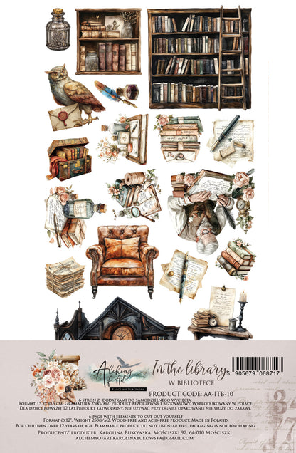 AlchemyOfArt - In the library - klippeblokk