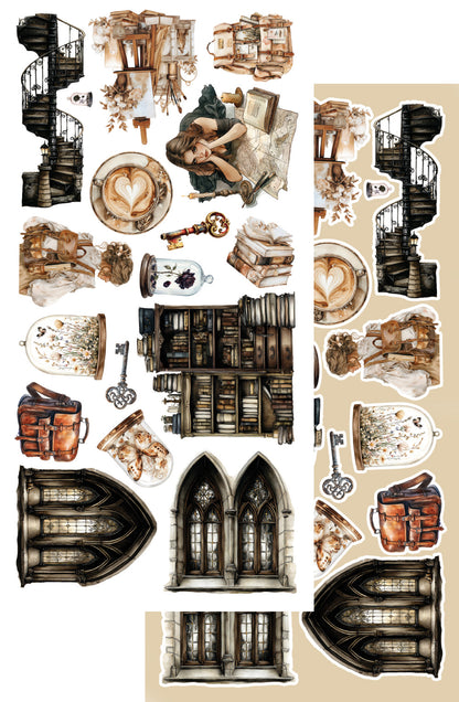 AlchemyOfArt - In the library - klippeblokk