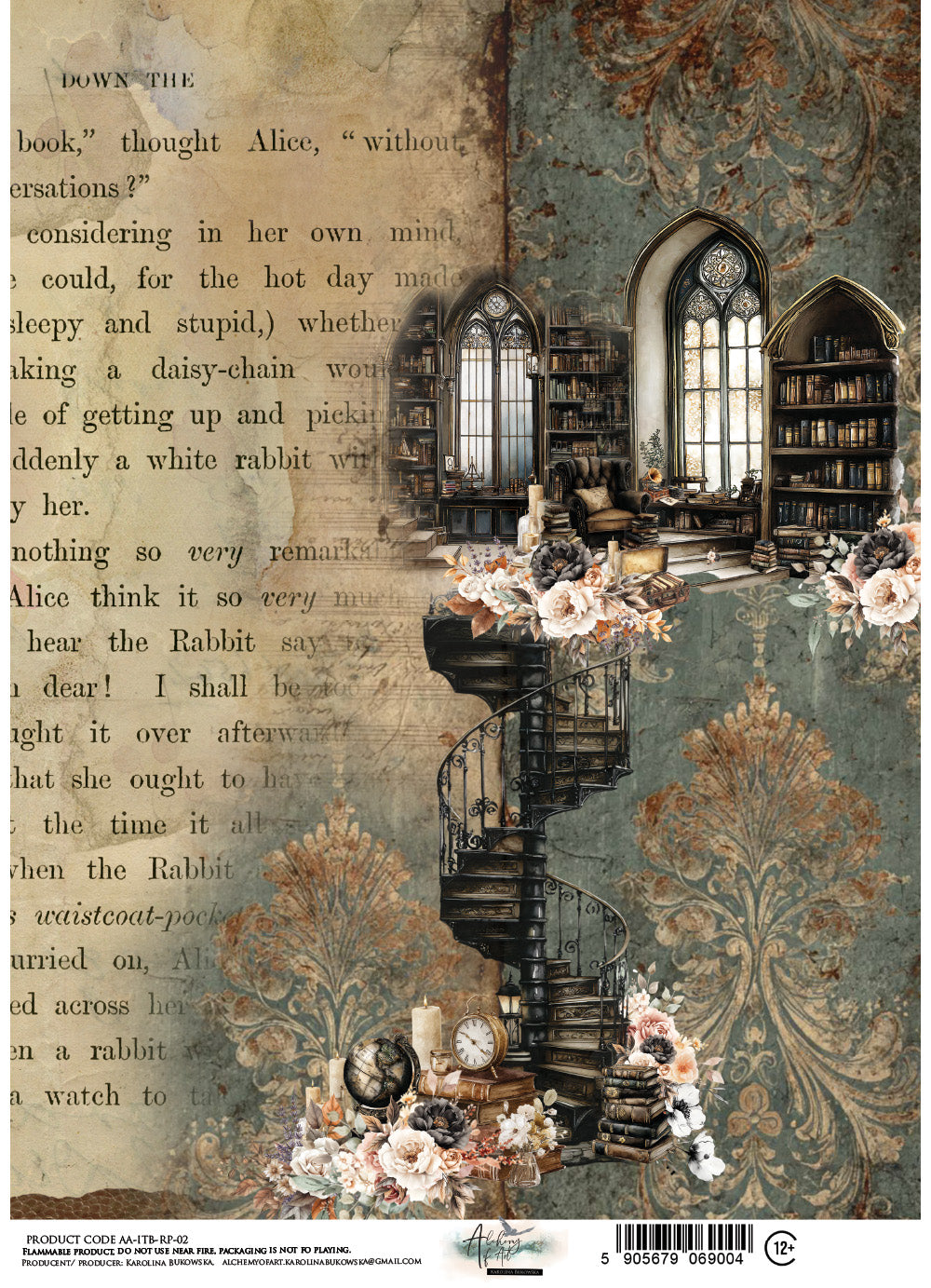 AlchemyOfArt - Rispapir - In the library 02
