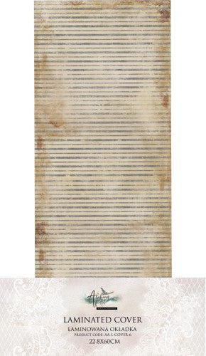 AlchemyOfArt - Laminert album cover - Vintage Striper - 22,8 x 60cm