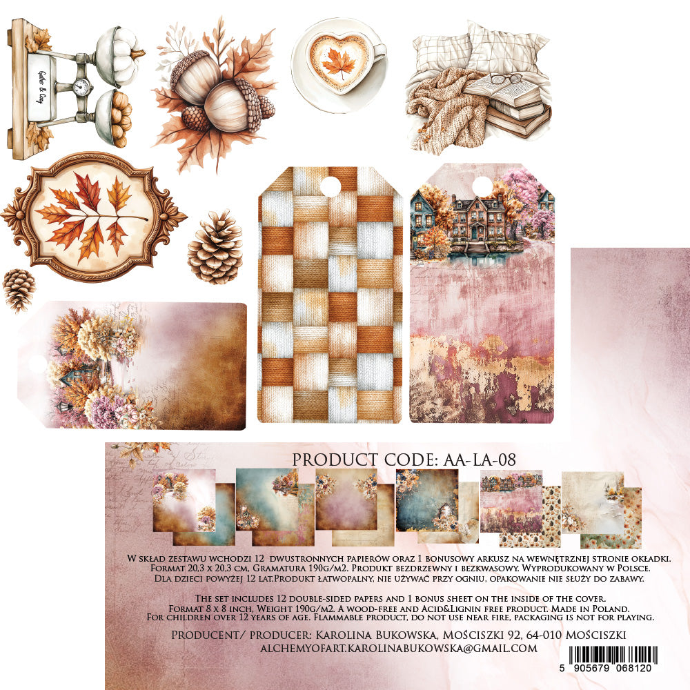 AlchemyOfArt - Lovely Autumn 8x8"
