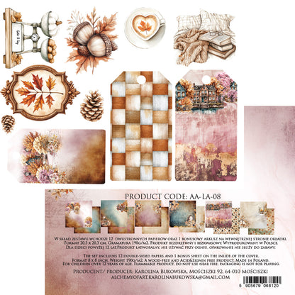 AlchemyOfArt - Lovely Autumn 8x8"