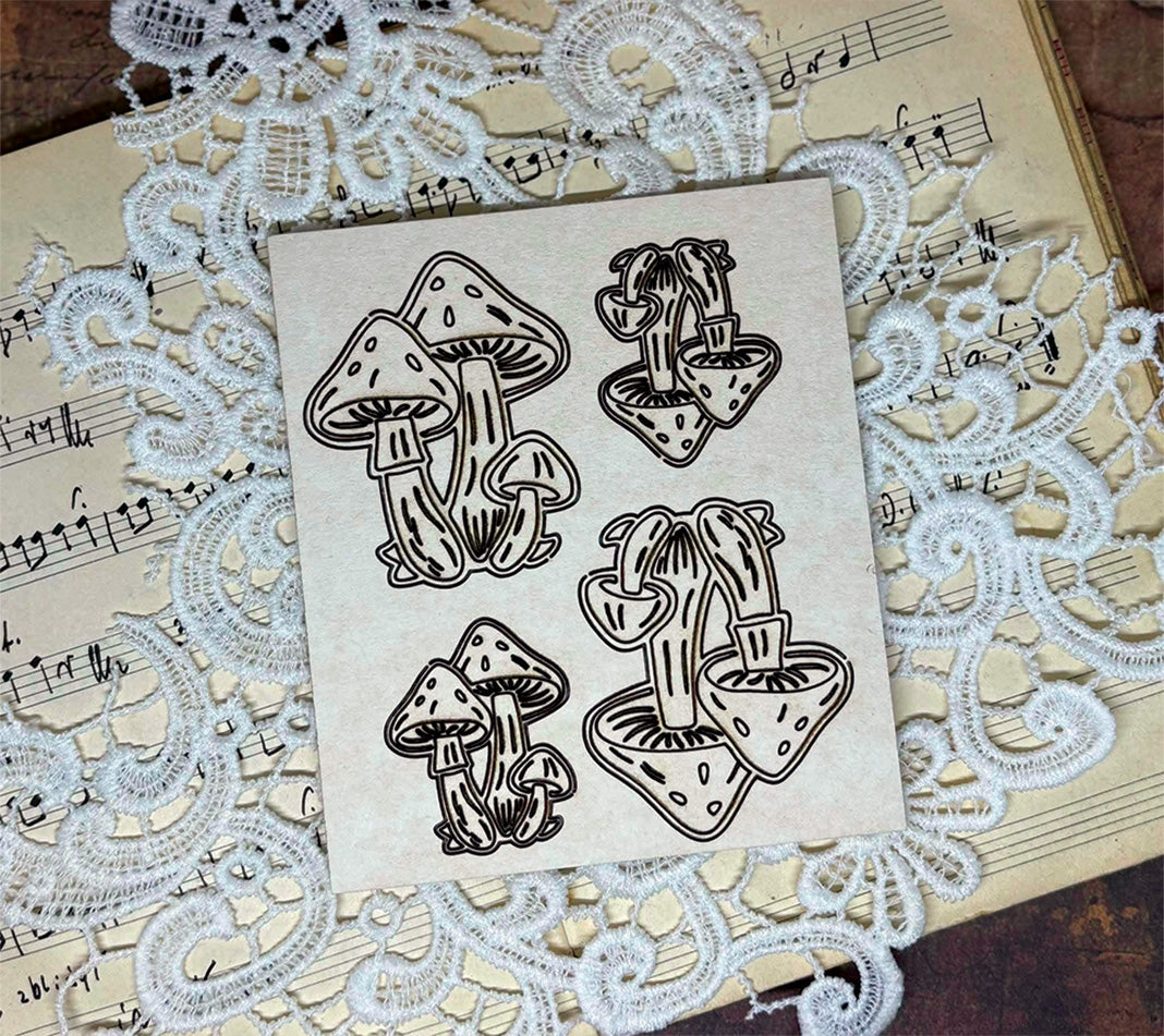 AlchemyofArt - Chipboard - Sopp
