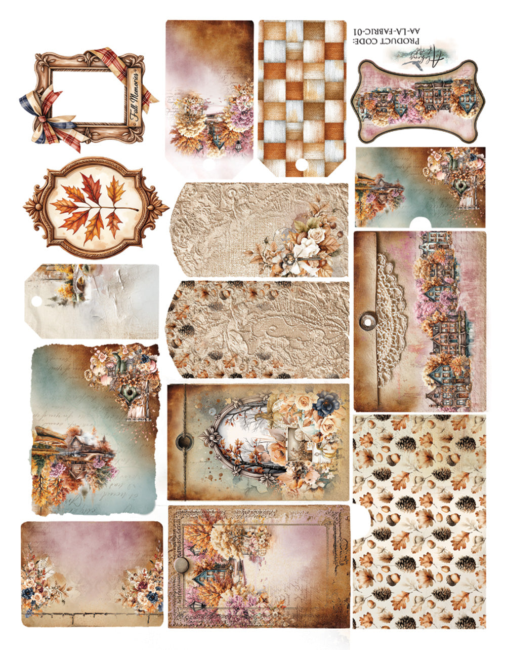 AlchemyofArt - Lovely Autumn - stoffdekor 01