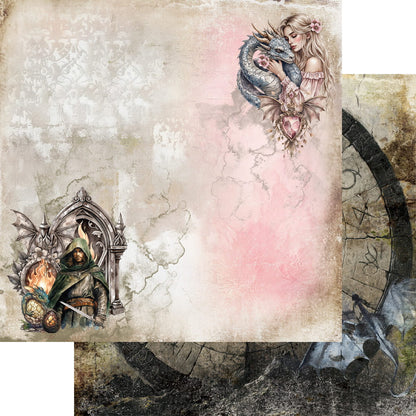 AlchemyOfArt - The Legends of the Dragons 8x8"