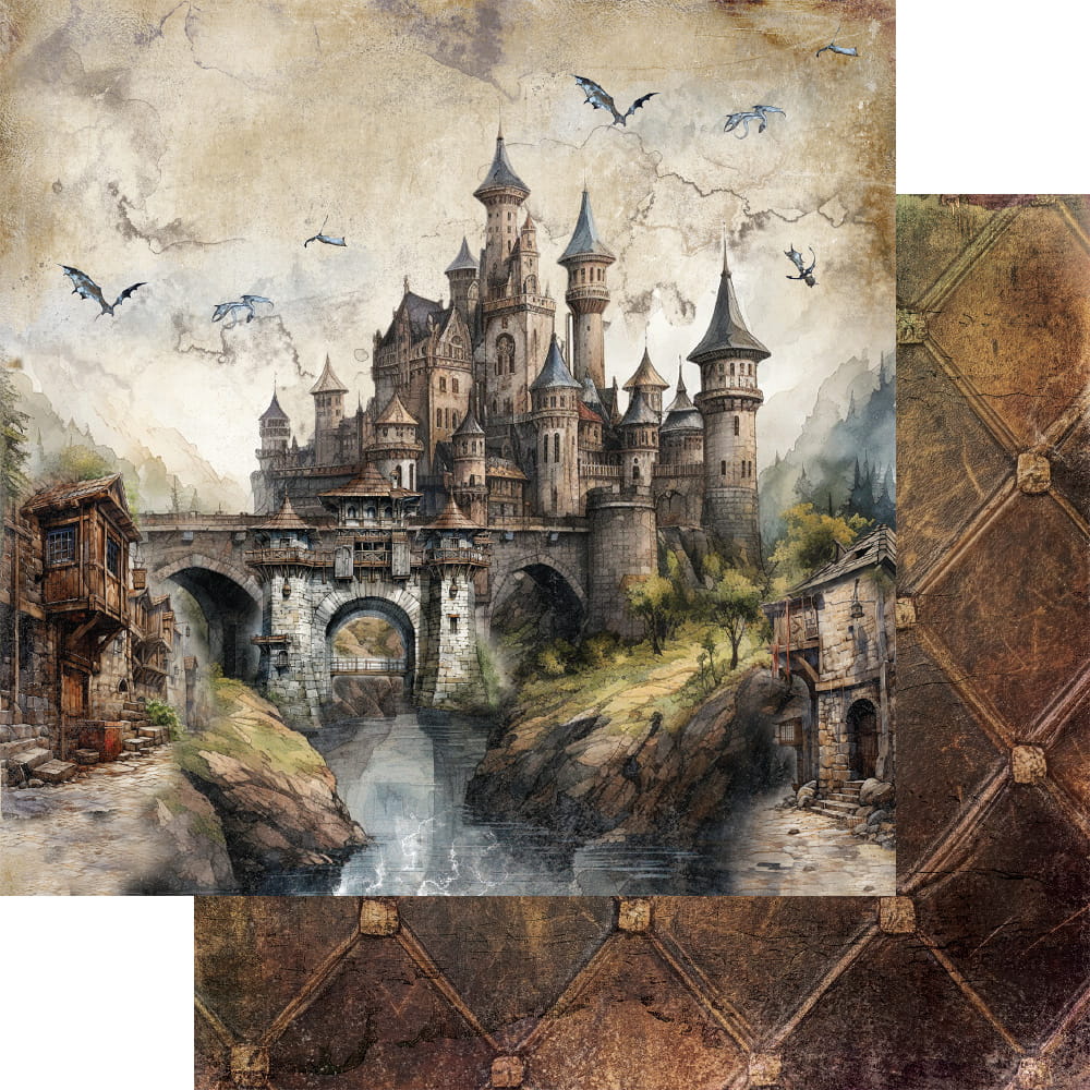 AlchemyOfArt - The Legends of the Dragons 8x8"