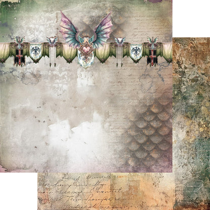 AlchemyOfArt - The Legends of the Dragons 8x8"