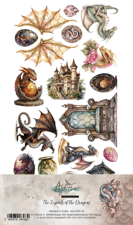AlchemyOfArt - The Legends of the Dragons - klippeblokk