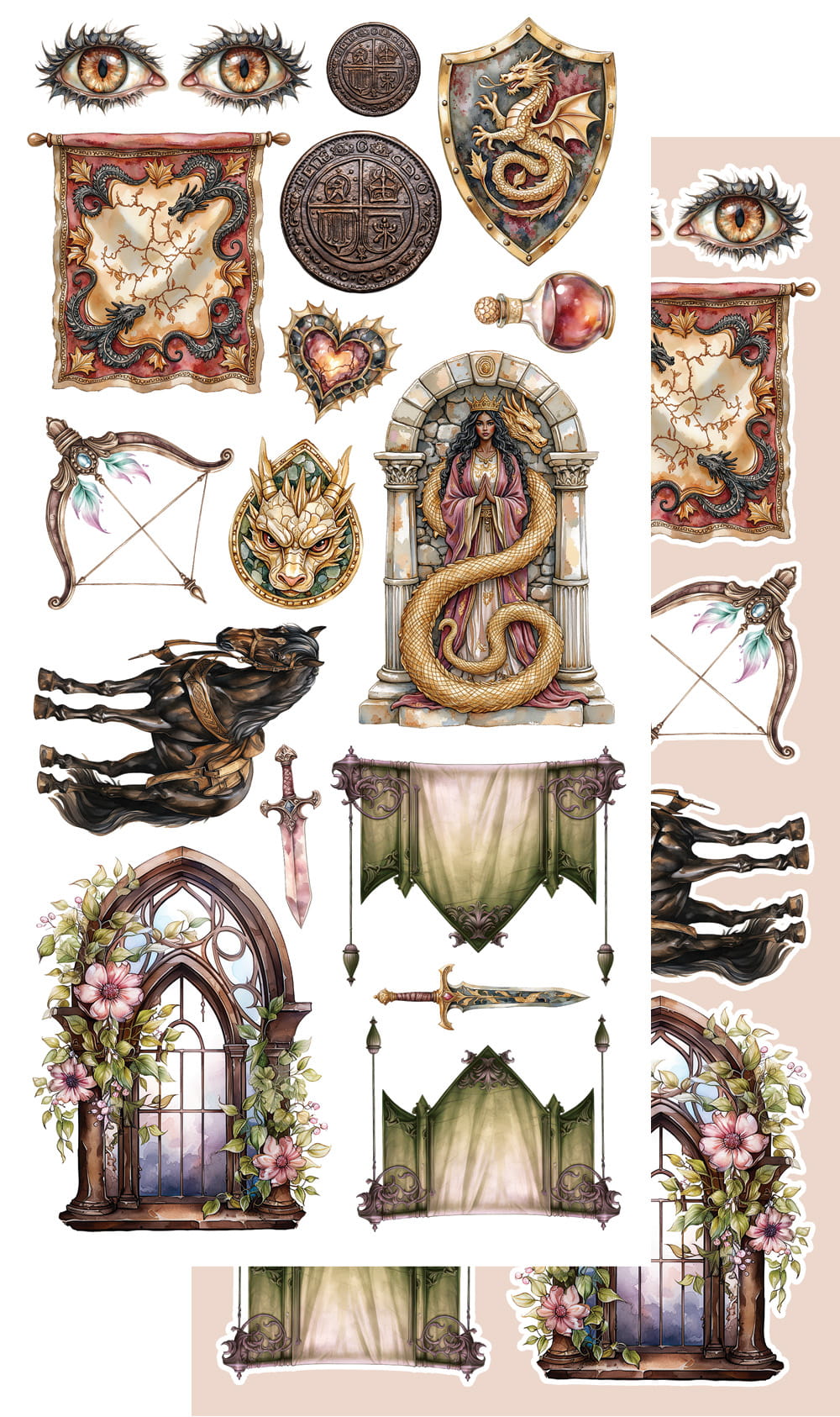 AlchemyOfArt - The Legends of the Dragons - klippeblokk