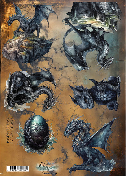AlchemyOfArt - The Legends of the Dragons - rispapir 04