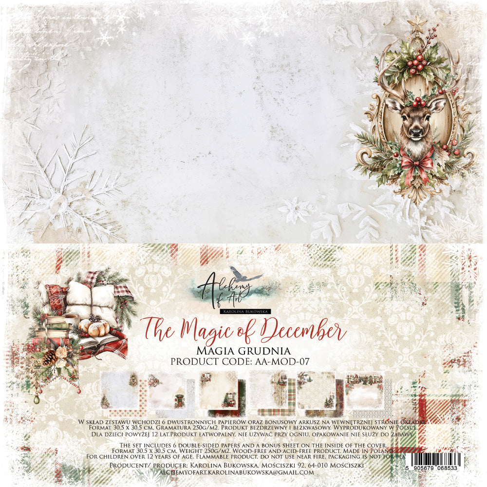 AlchemyOfArt - The magic of december 12x12"