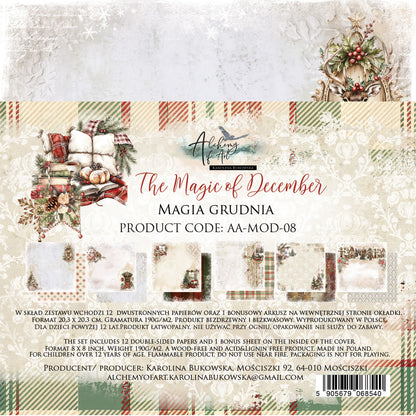 AlchemyOfArt - The magic of december 6x6"