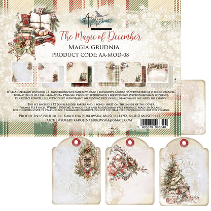 AlchemyOfArt - The magic of december 6x6"