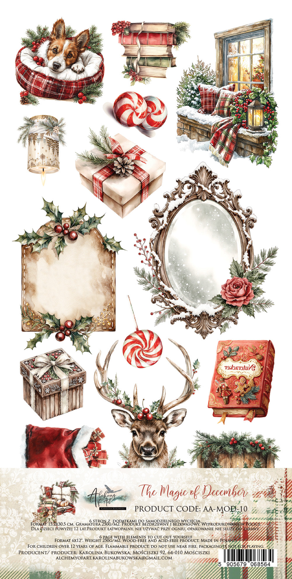 AlchemyOfArt - The magic of december - klippeblokk