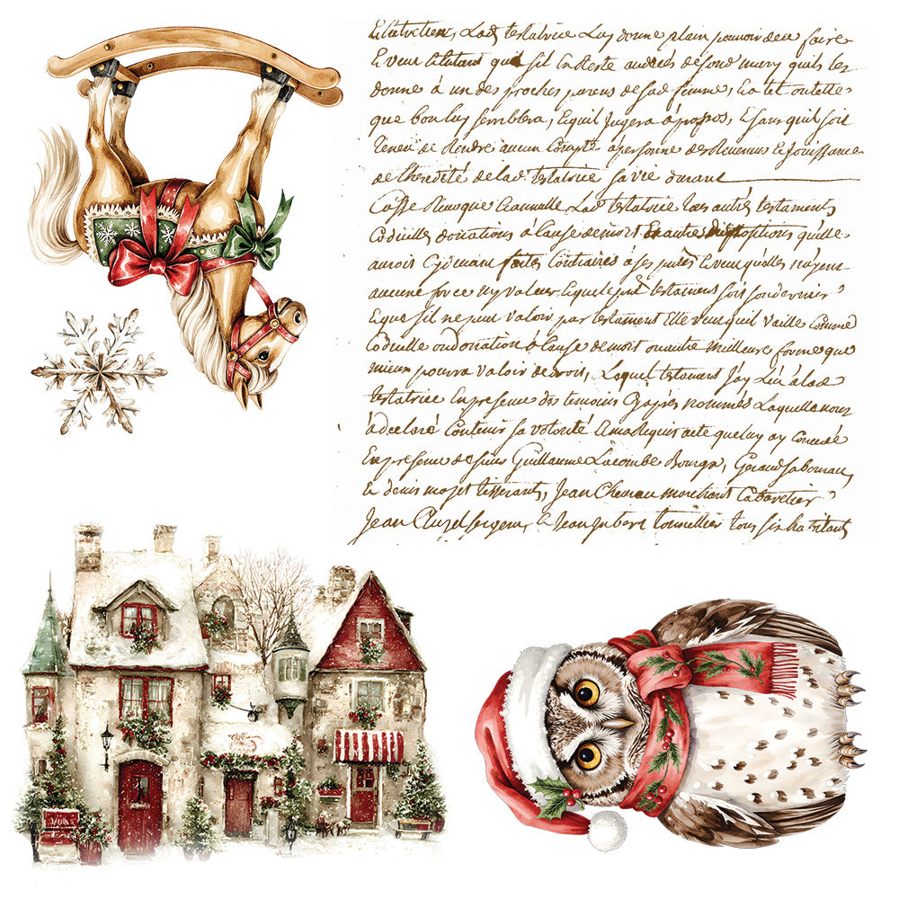 AlchemyOfArt - The magic of december - Rub On 6x6"