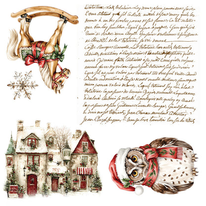 AlchemyOfArt - The magic of december - Rub On 6x6"