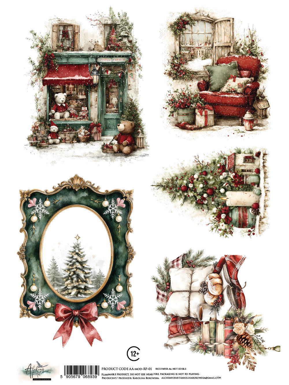 AlchemyOfArt - Rispapir - The magic of december 01