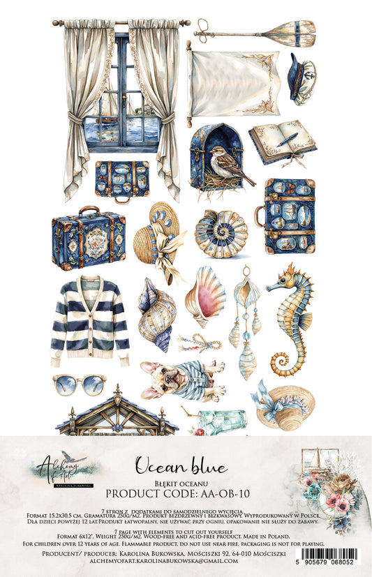 AlchemyOfArt - Ocean Blue - klippeblokk