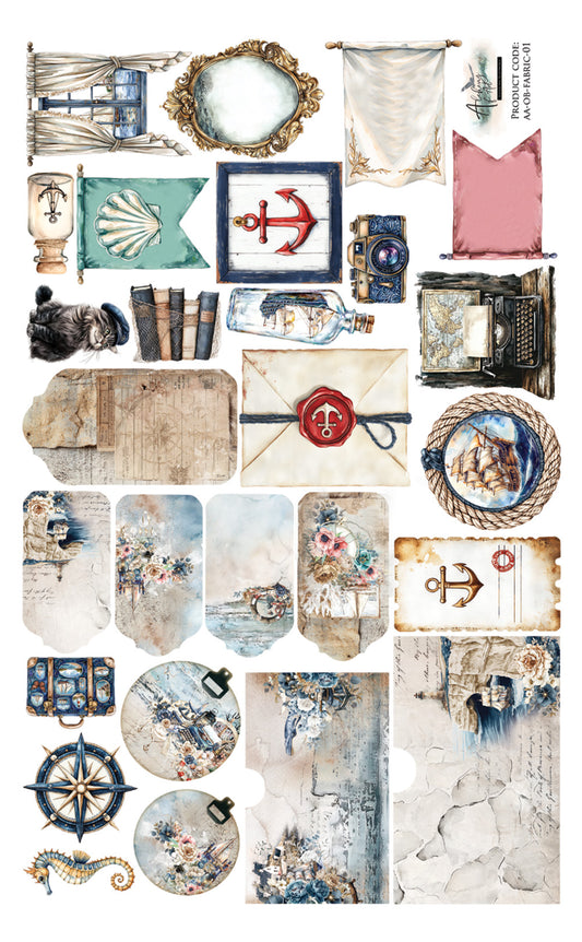 AlchemyofArt - Ocean Blue - stoffdekor 01