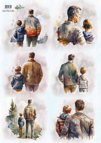 AlchemyOfArt - Rispapir A4 - Father Day