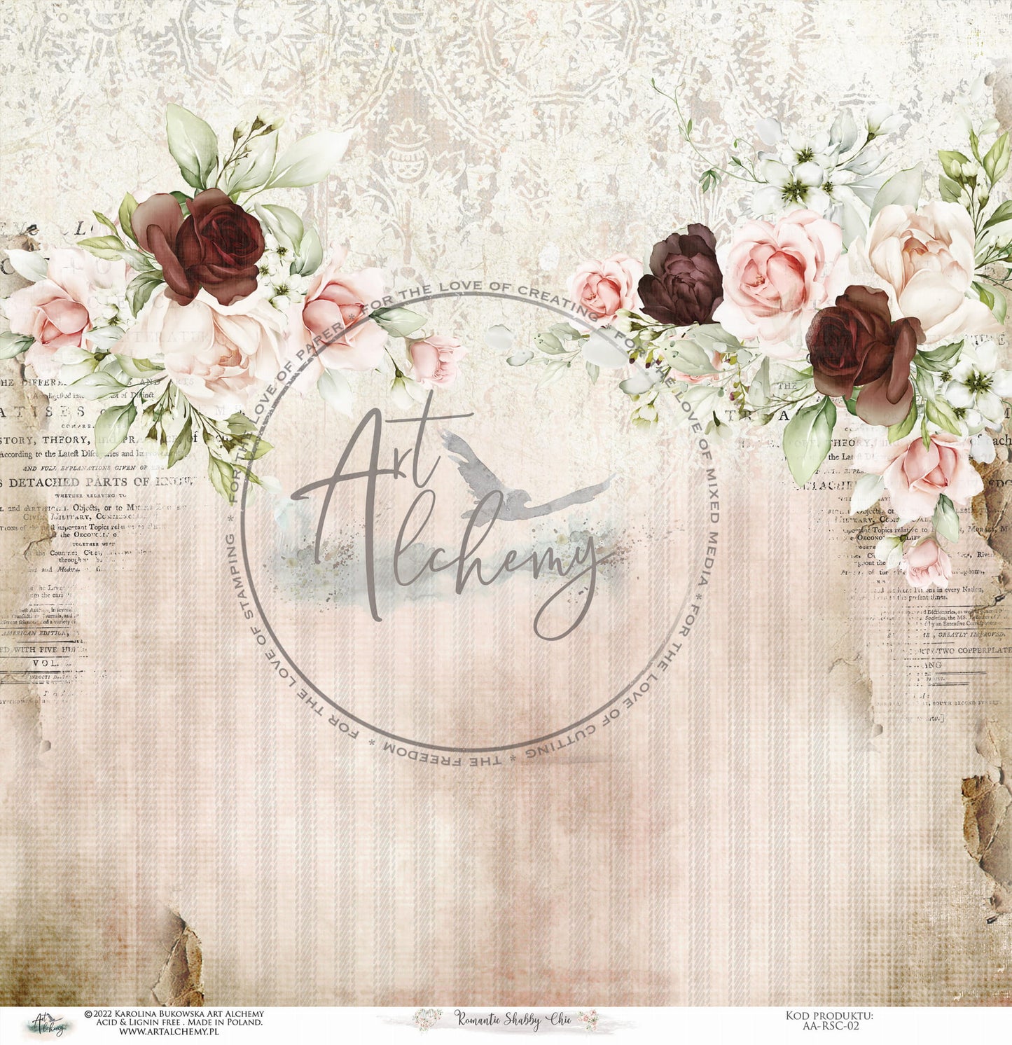 AlchemyOfArt - Romantic Shabby Chic 12x12